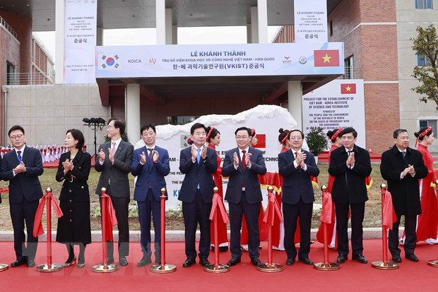 Peresmian Institut Sains –Teknologi Vietnam - Republik Korea - ảnh 1