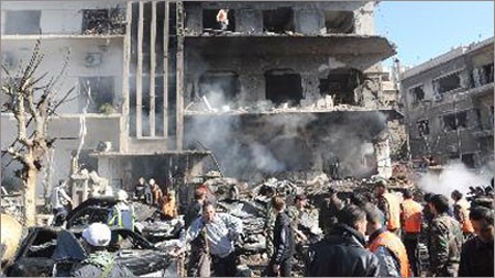 Mehr als 120 Tote und Verletzten bei Explosionen in Syrien - ảnh 1