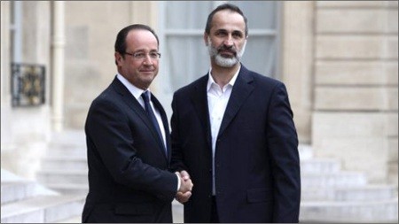 Frankreich nimmt diplomatische Beziehungen zur Opposition in Syrien auf - ảnh 1