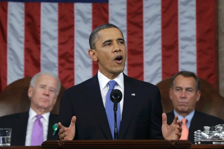 Rede zur Lage der Nation des US-Präsidenten Barack Obama - ảnh 1
