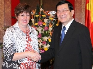 Staatspräsident Truong Tan Sang trifft Vorsitzende des australischen Unterhauses - ảnh 1