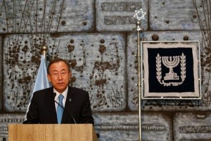 UN-Generalsekretär Ban Ki-moon will Frieden im Nahen Osten stiften - ảnh 1