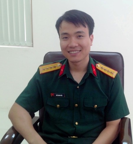 Hauptmann Ngo Quang Viet liebt seinen Beruf - ảnh 1