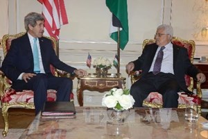 Palästina lehnt Vorschlag der USA im Hinblick auf Friedensverhandlungen mit Israel ab - ảnh 1