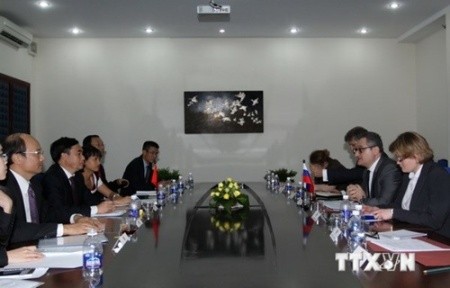 Strategiedialog zwischen Vietnam und Russland über Diplomatie, Verteidigung und Sicherheit  - ảnh 1