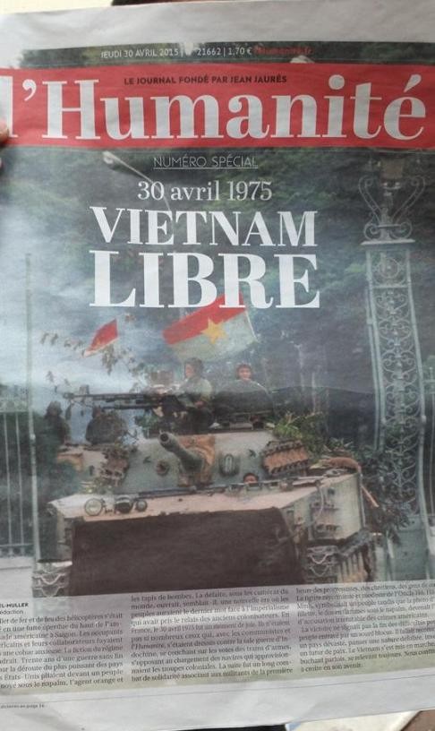 Ausländische Medien berichten über die Feier zum 40. Jahrestag der Befreiung  Südvietnams  - ảnh 1