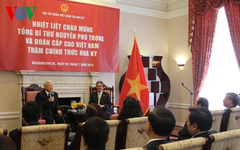 Die vietnamesische Botschaft in den USA erfüllt die Rolle als Brücke zwischen beiden Ländern - ảnh 1