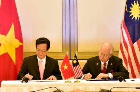 Gemeinsame Erklärung über die strategische Partnerschaft zwischen Vietnam und Malaysia - ảnh 1