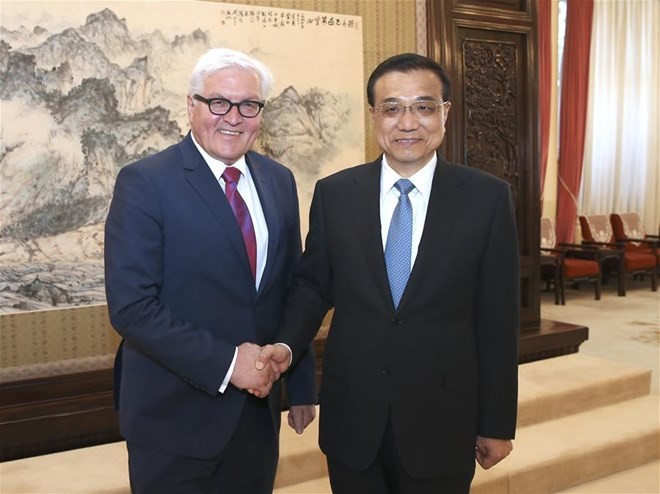 Deutscher Außenminister besucht China - ảnh 1