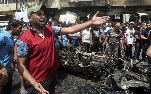 Blutiger Tag im Irak: 69 Tote bei Bombenanschlägen - ảnh 1