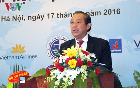 Gründung des Verbands für internationales Recht Vietnam - ảnh 1
