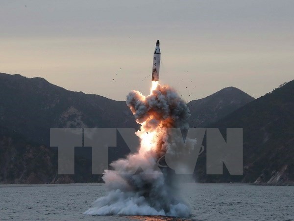 Nordkorea erklärt erfolgreichen Test einer neuen ballistischen Rakete - ảnh 1