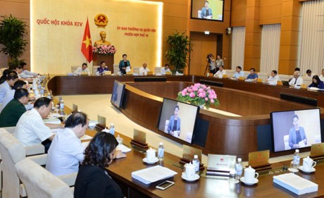 Ständiger Parlamentsausschuss diskutiert den Bericht über die Lösung der Anzeigen im Jahr 2017 - ảnh 1