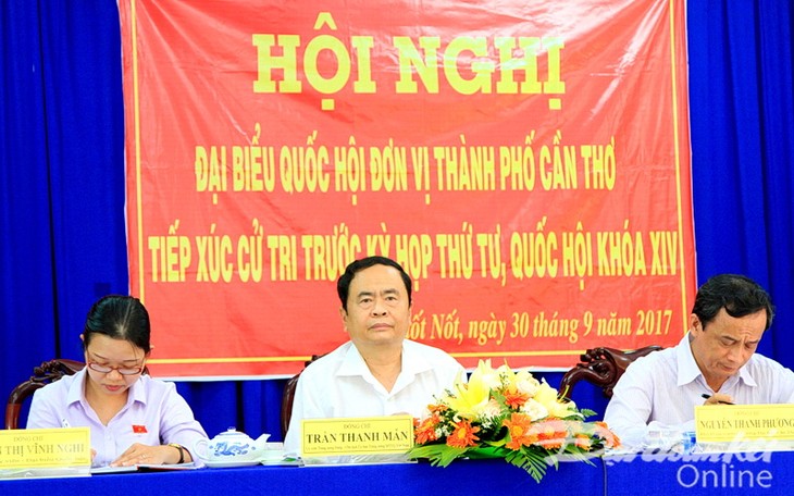 Vorsitzender der Vaterländischen Front Vietnams führt Arbeitstreffen in Can Tho - ảnh 1