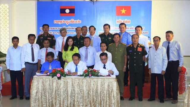 Effektive Zusammenarbeit zwischen laotischen und vietnamesischen Provinzen  - ảnh 1