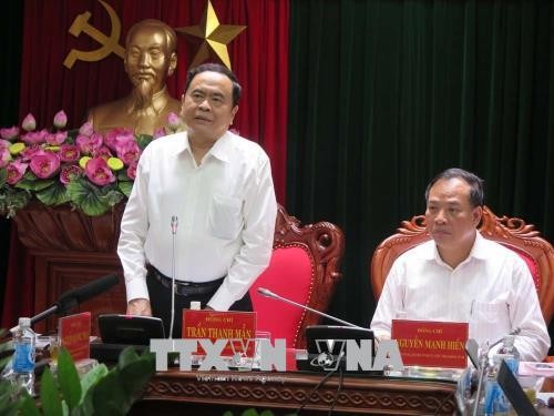 Vorsitzender der Vaterländischen Front Vietnams besucht Provinz Hai Duong - ảnh 1