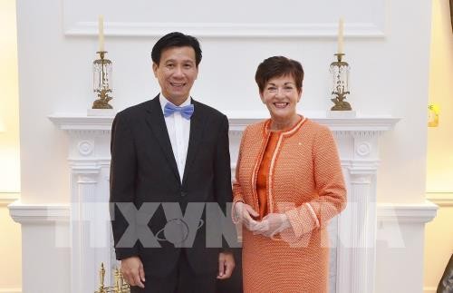 Neuseelands Generalgouveneurin trifft den vietnamesischen Botschafter - ảnh 1