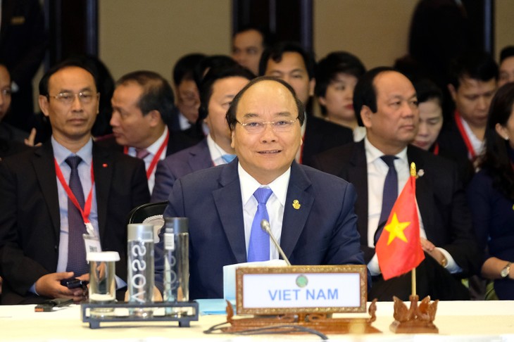 Premierminister Nguyen Xuan Phuc nimmt am CLMV-Gipfeltreffen teil - ảnh 1