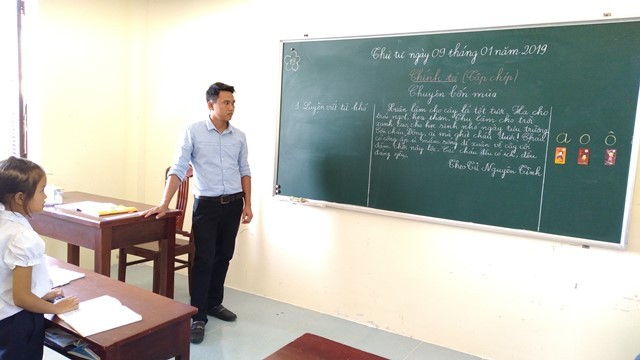 Lehrer auf der Sinh Ton-Insel - ảnh 1