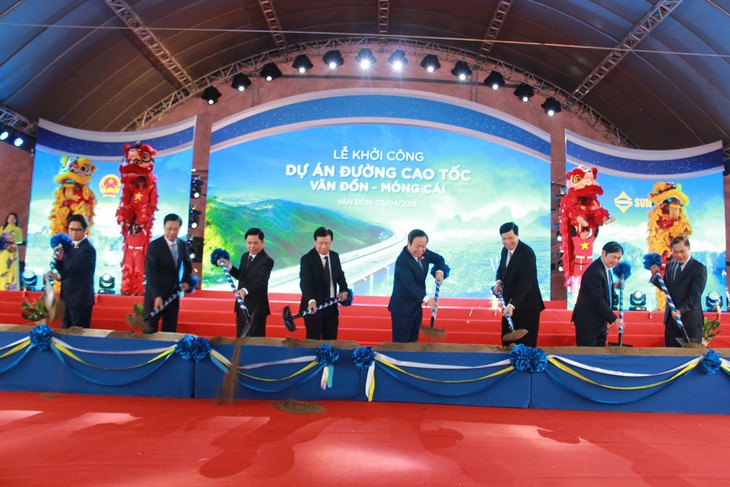 Baubeginn der Autobahn Van Don – Mong Cai - ảnh 1