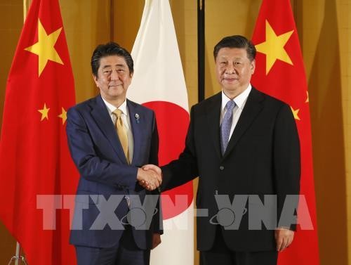Zeichen für die Verbesserung der Beziehungen zwischen Japan und China - ảnh 1