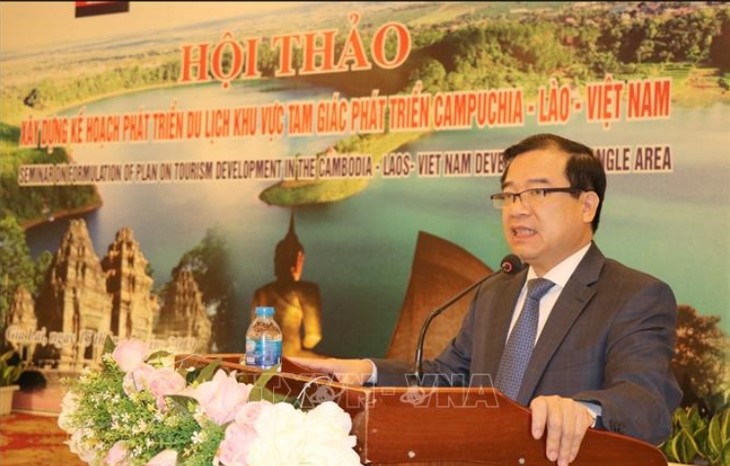 Verbindung des Tourismus in der Region der Entwicklungsdreieck Kambodscha – Laos – Vietnam - ảnh 1