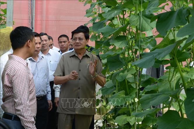 Laos Premierminister beendet Vietnam-Besuch - ảnh 1
