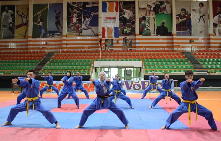 Mehr als 80 Kungfu-Kämpfer nehmen am Vovinam-Turnier in Ägypten teil - ảnh 1
