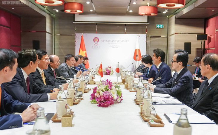 Vietnam und Japan arbeiten bei der Lösung der regionalen und globalen Herausforderungen zusammen - ảnh 1