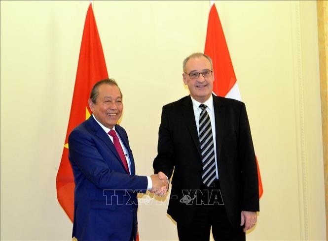 Verstärkung der Zusammenarbeit zwischen Vietnam und der Schweiz - ảnh 1