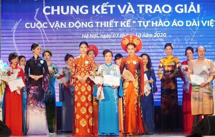 Preisverleihung der Design-Kampagne “Stolz auf vietnamesische Tracht Ao Dai” - ảnh 1