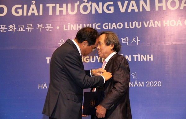 Erster Vietnamese, der den südkoreanischen Kulturpreis Sejong erhält - ảnh 1