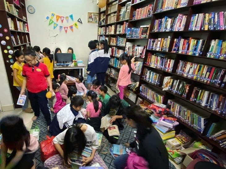 Der Ort, an dem die Liebe zu Büchern der Kinder gefördert wird - ảnh 1