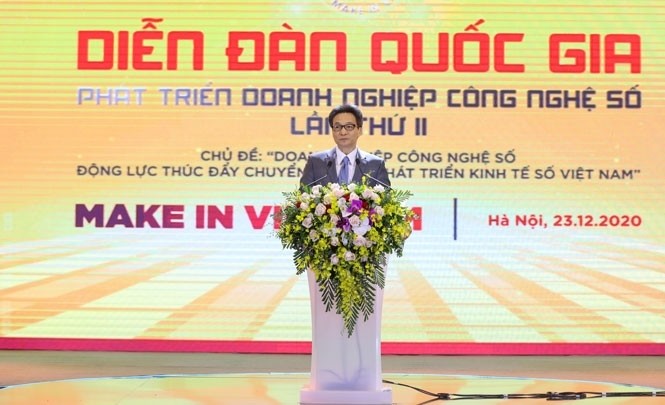 Digitale IT-Unternehmen müssen Vorreiter bei der Entwicklung der digitalen Wirtschaft in Vietnam sein - ảnh 1