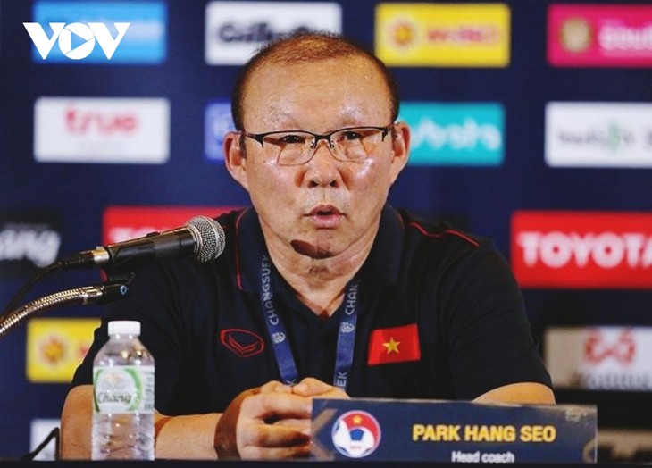 Trainer Park Hang-seo verspricht, der Nationalmannschaft zu helfen, die besten Ergebnisse im Jahr 2021 zu erzielen - ảnh 1
