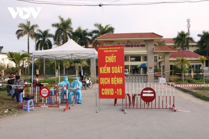Blockade des Verkehrskrankenhauses Hai Phong zur Verhinderung der Covid-19-Epidemie - ảnh 1
