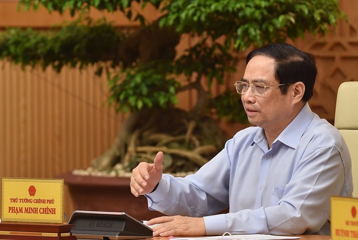 Premierminister Pham Minh Chinh: Vietnam gibt sich Mühe, um so schnell wie möglich Impfstoffe erfolgreich herzustellen - ảnh 1