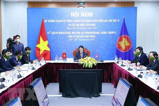ASEAN verpflichtet sich zur verstärkten Zusammenarbeit gegen grenzüberschreitende Kriminalität - ảnh 1