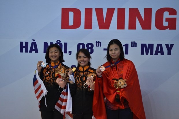 Die vietnamesische Sportdelegation erringt die erste Medaille bei den 31. SEA Games - ảnh 1