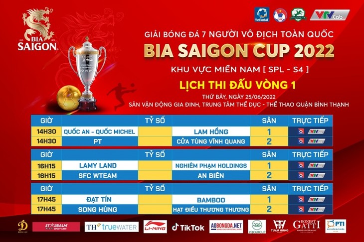 Start des 7-gegen-7-Fußballturniers in Südvietnam - ảnh 1