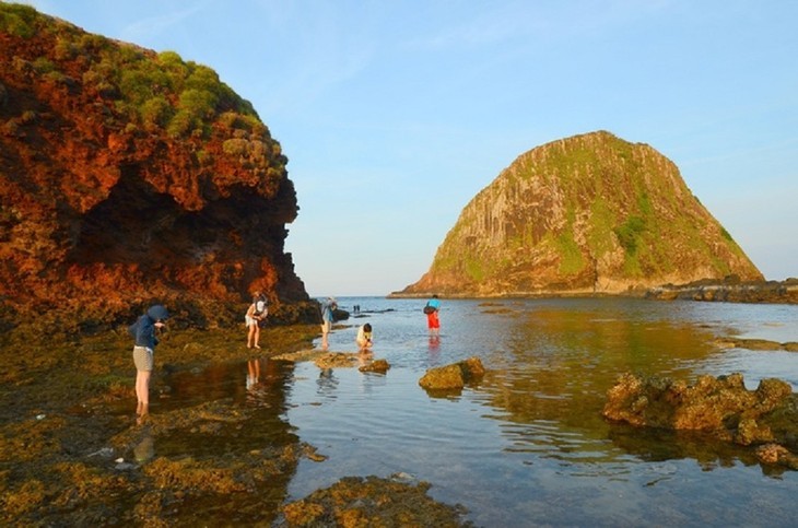 Die Schönheit der Insel Hon Yen in Phu Yen - ảnh 8