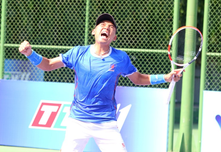 Tennisspieler Ly Hoang Nam erreicht das Halbfinale eines Turniers in Japan - ảnh 1