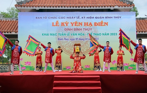 Einzigartige spirituelle kulturelle Werte des Ky Yen-Festes in Can Tho - ảnh 1