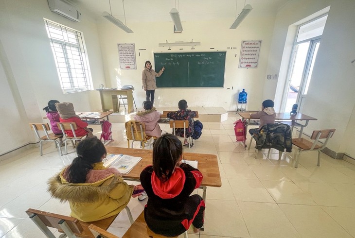 Eine Sonderschule auf einer Insel im Nordosten - ảnh 1