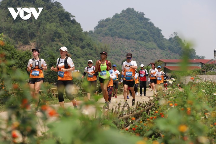 Fast 3500 Sportler nehmen am Vietnam Trail Marathon 2023 teil - ảnh 1