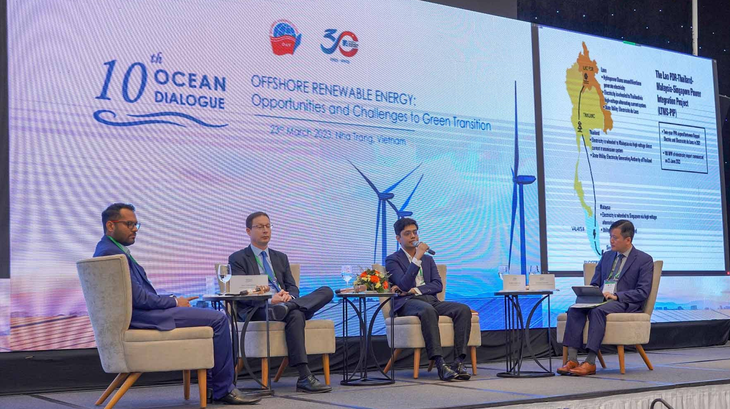 Meeresdialog fördert internationale Zusammenarbeit bei der Erschließung erneuerbarer Offshore-Energien - ảnh 1