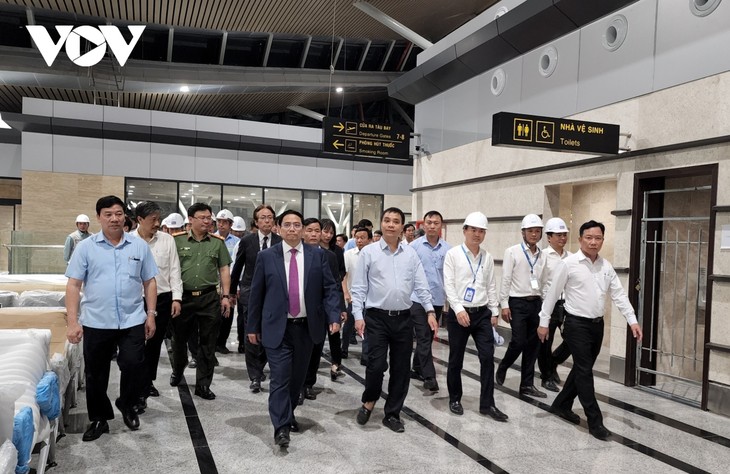 Neuer Terminal des Flughafens Phu Bai Ende April in Betrieb genommen - ảnh 1