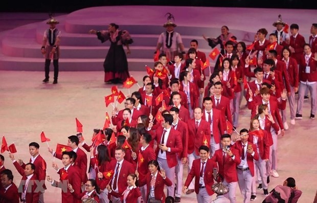 Die vietnamesische Sportdelegation bei den SEA Games 32 hat eine Rekordzahl von Mitgliedern - ảnh 1