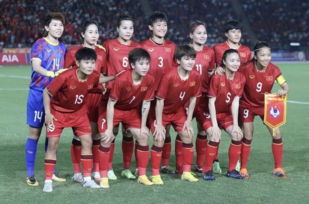 Vietnams Fußballteam der Frauen gehört der Gruppe C der 2. Qualifikationsrunde der Olympischen Spiele 2024 - ảnh 1