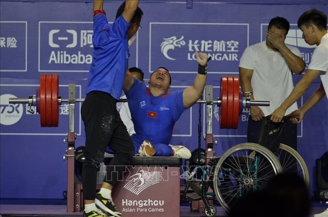 Asian Para Games 2023: Die vietnamesische Sportdelegation gewinnt die zweite Medaille - ảnh 1